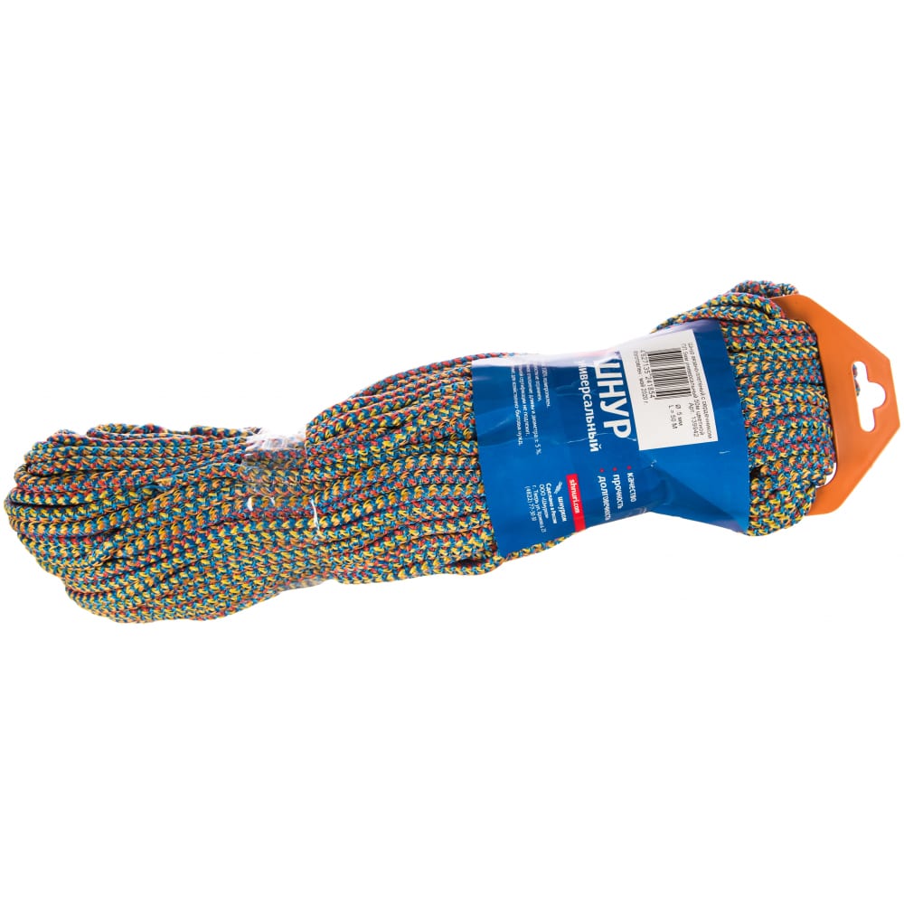 Универсальный вязаный шнур Tech-Krep шнур для подвязки растений 50 м полипропилен greengo