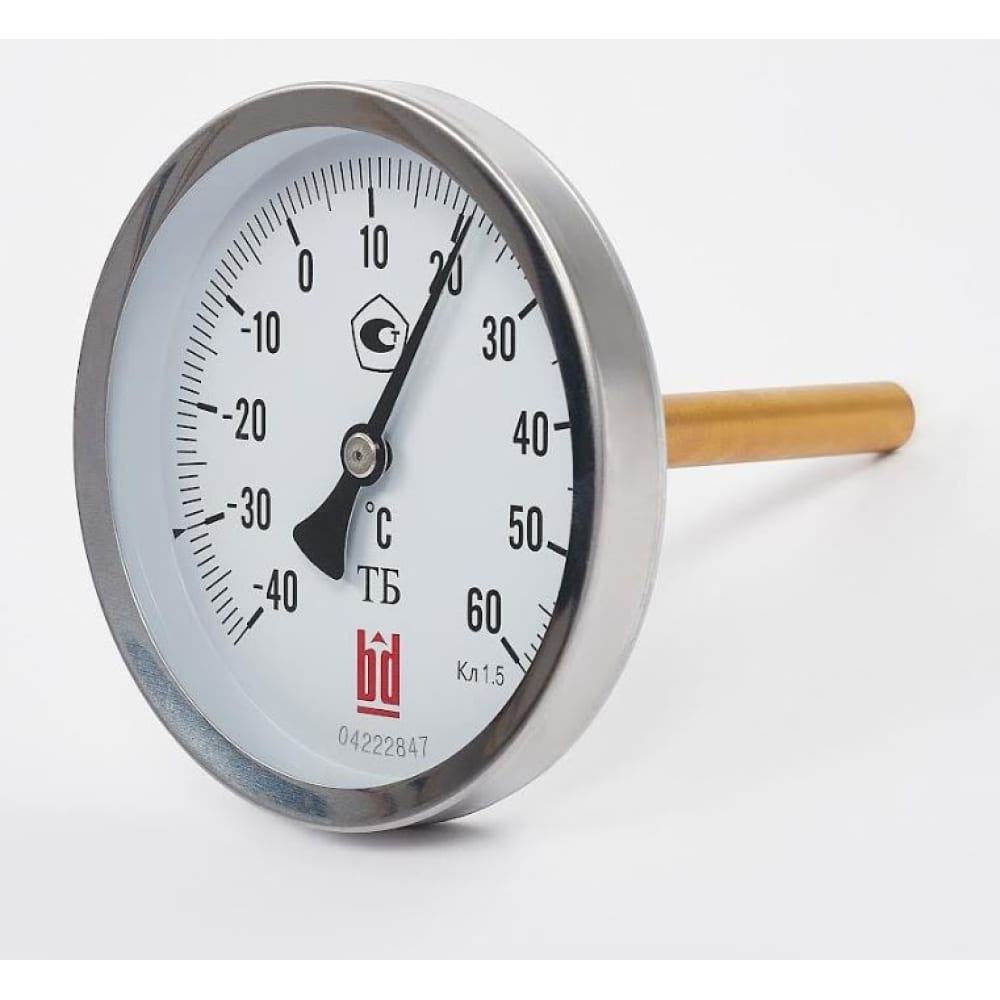 Биметаллический термометр BD биметаллический термометр штекер leonord