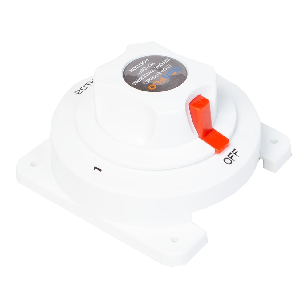 Изображение товара Переключатель батарей SeaFlo 175-300А 12V/24V для управления питанием