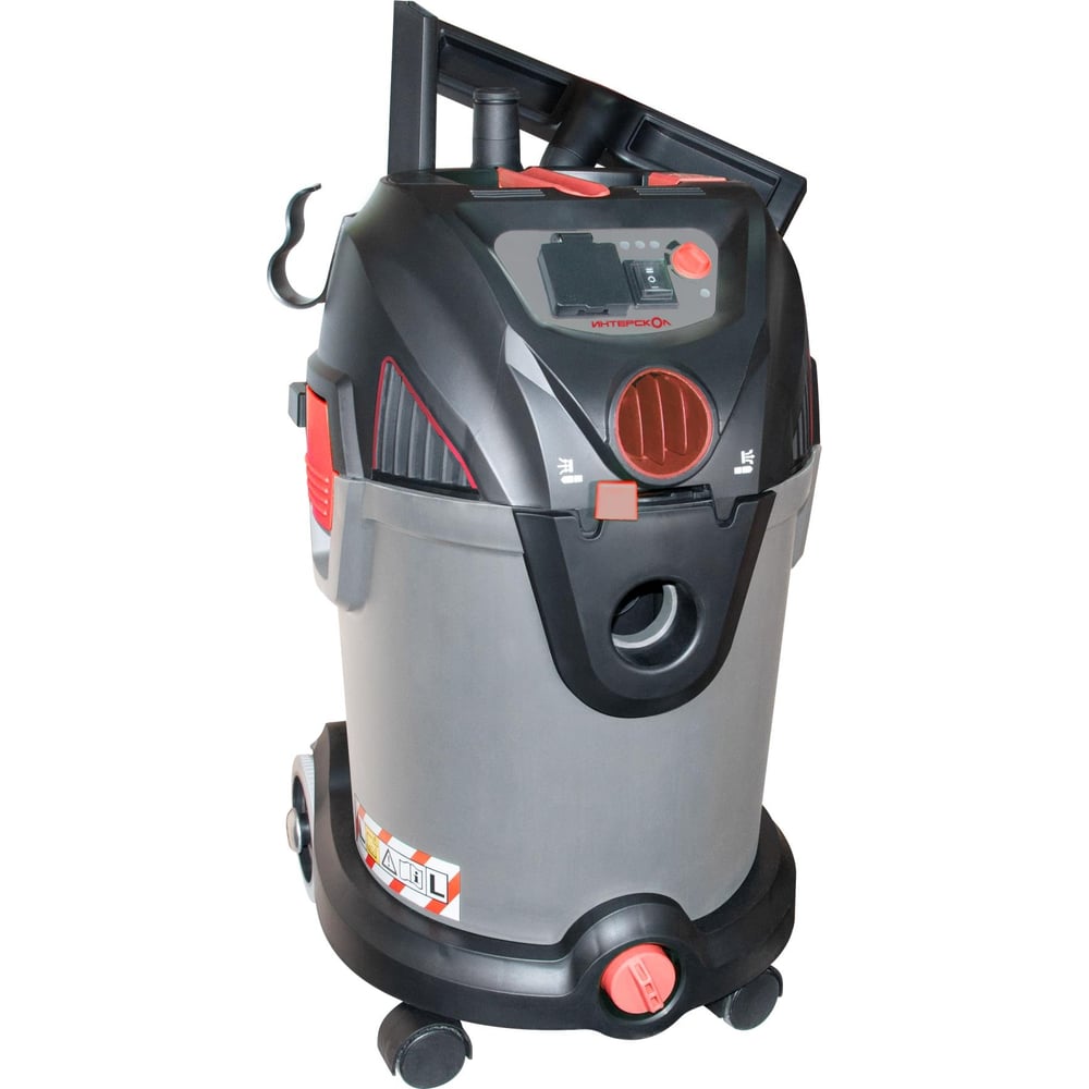 Изображение товара Строительный пылесос ИНТЕРСКОЛ ПУ-30/1400Р сухая влажная уборка