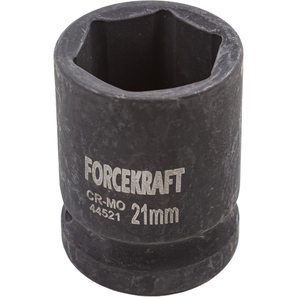 Изображение товара Головка ударная 21 мм, 1/2" DR, 6 гранная FORCEKRAFT FK-44521(27011)
