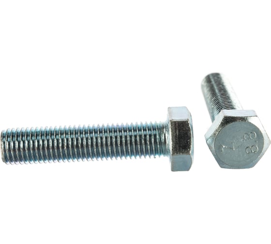 Изображение товара Болт Tech-Krep/Zitar DIN933 с шестигранной головкой, оцинкованный М16х70 2 шт - пакет 112238