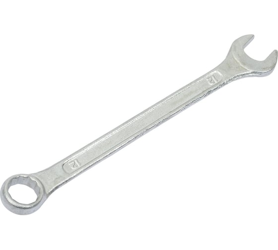 Изображение товара Комбинированный ключ, цинковое покрытие 12 мм КУРС 63172