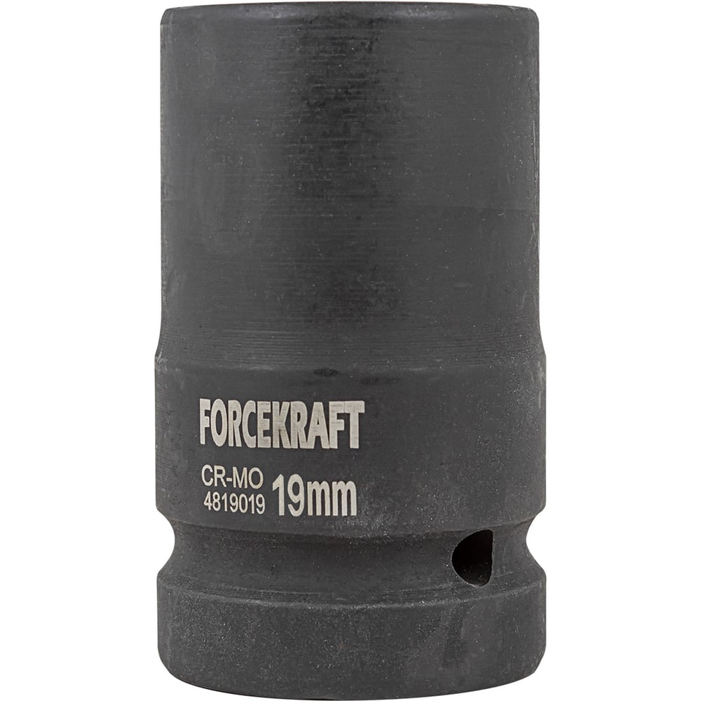 Изображение товара Головка ударная FORCEKRAFT FK-4819019 19 мм, 1 дюйм, 4 гранная
