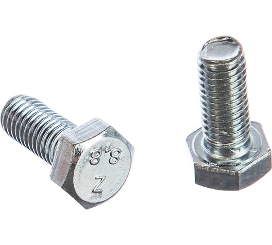 Изображение товара Болт Tech-Krep/Zitar DIN933 с шестигранной головкой, оцинкованный М8х20 12 шт - пакет 102967