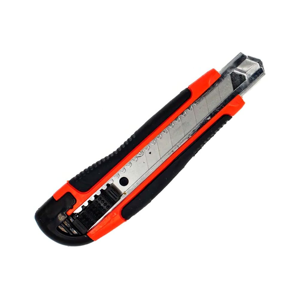 Изображение товара Нож TOOLAS 18 мм выдвижной сегментированный сталь рукоять