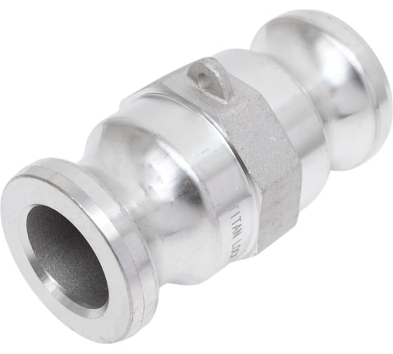 Изображение товара Алюминиевый камлок TITAN LOCK (переходник ниппель 1 1/4" х ниппель 1 1/4") TL125AAAL