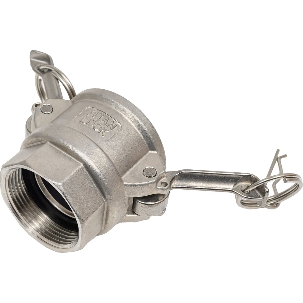 Изображение товара Камлок TITAN LOCK тип D внутренняя резьба BSP 1 1/2" AISI316