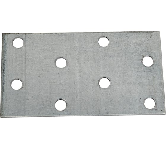 Изображение товара Монтажная пластина ПРОММЕТАЛЛ 40х80х1.5 мм 5 шт. 00007377