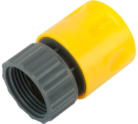 Изображение товара Соединитель пластиковый с внутренней резьбой 3/4" КУРС 76424