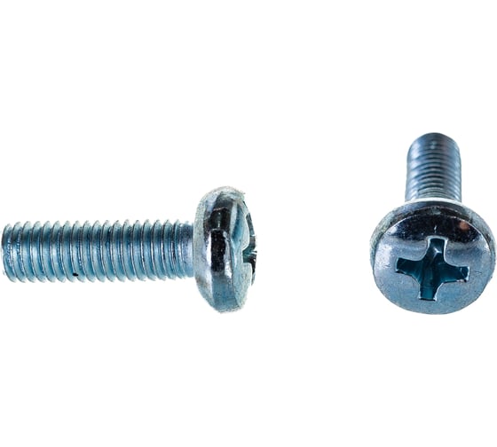 Изображение товара Винт DIN7985 с полукруглой головкой оцинкованный М5x16 20 шт Zitar 103015