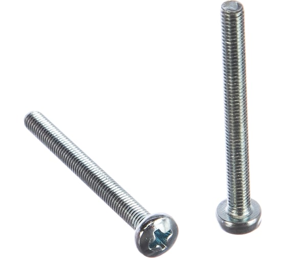 Изображение товара Винт DIN7985 с полукруглой головкой оцинкованный М5x50 8 шт Zitar 103019