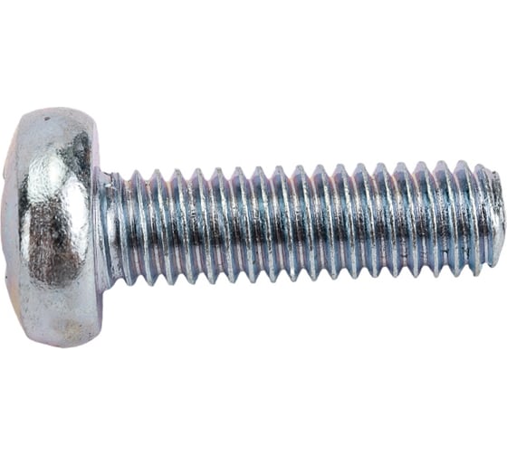 Изображение товара Винт Tech-Krep/Zitar DIN7985 с полукруглой головкой, оцинкованный М6х20 10 шт - пакет 103021