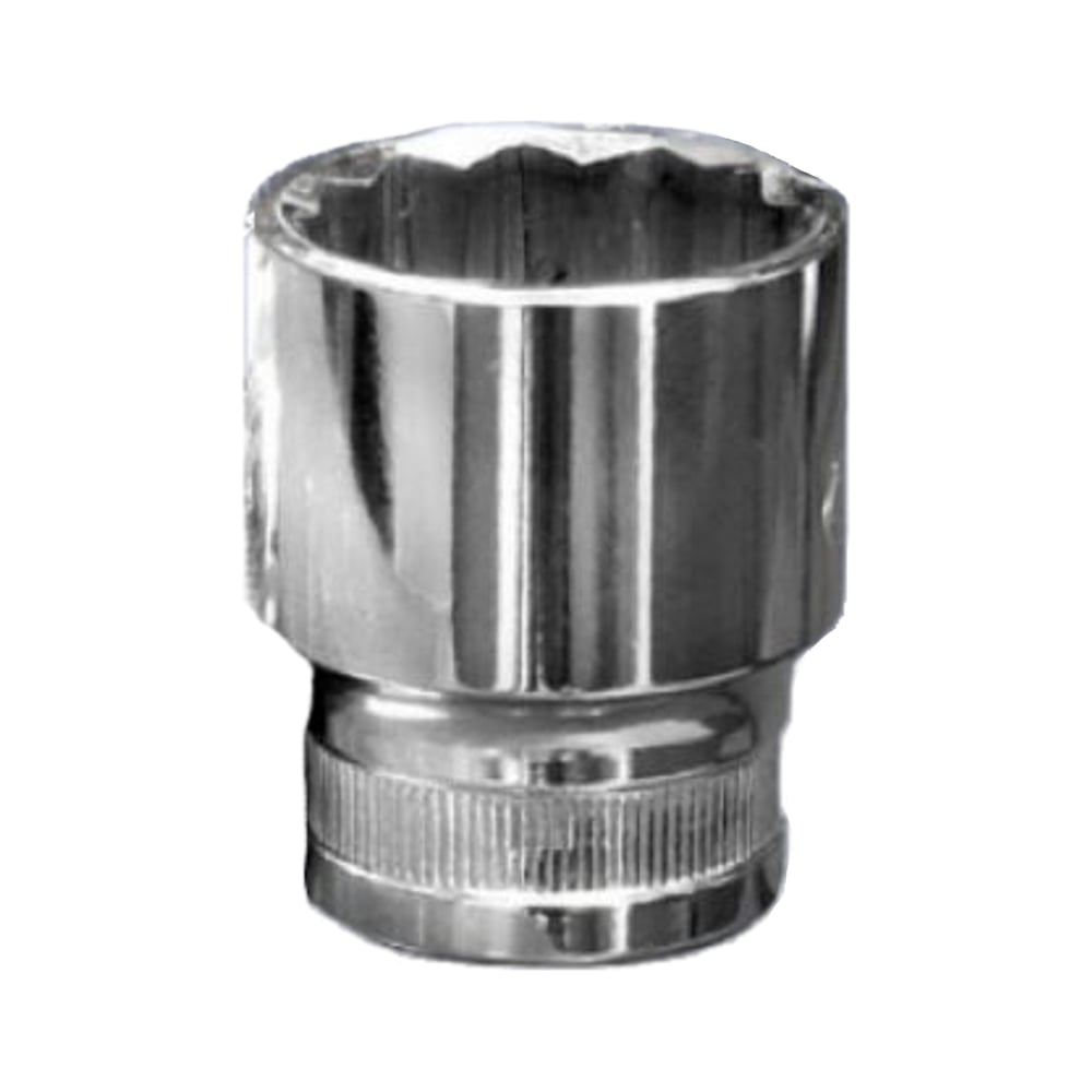 Изображение товара Торцевая головка 12-гранная 22 мм 1/2 дюйма CrV Кратон 2 28 06 015