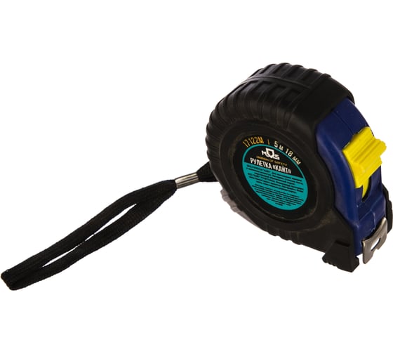 Изображение товара Рулетка 5 м х 18 мм MOS Кайт 17122М