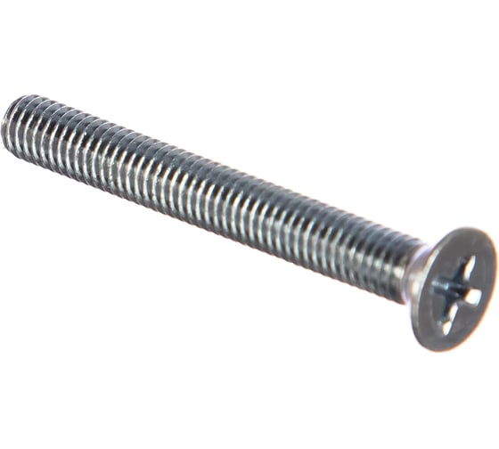 Изображение товара Винт Tech-Krep/Zitar DIN965 с потайной головкой, оцинкованный М5х40 10 шт - пакет 102996