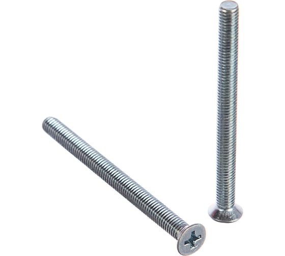 Изображение товара Винт Tech-Krep/Zitar DIN965 с потайной головкой, оцинкованный М5х60 6 шт - пакет 102998