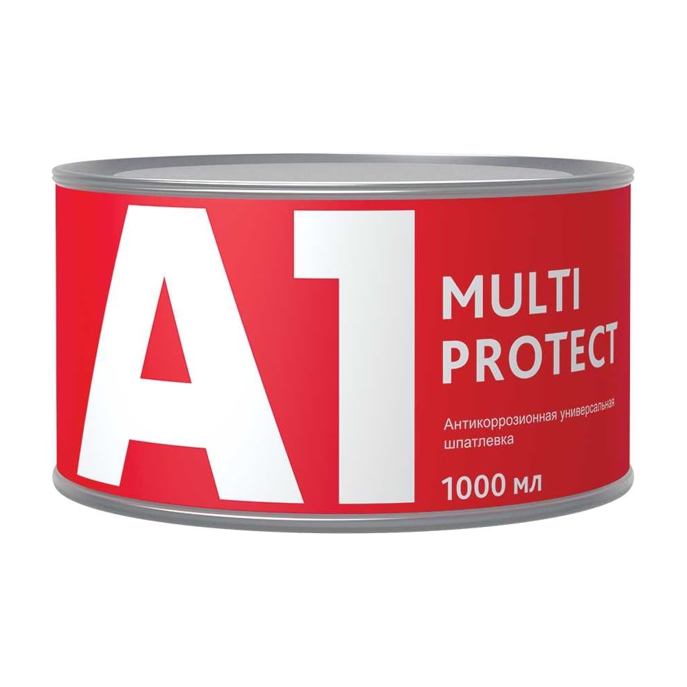 Изображение товара Антикоррозионная универсальная шпатлевка A1 MULTI PROTECT 1000 мл