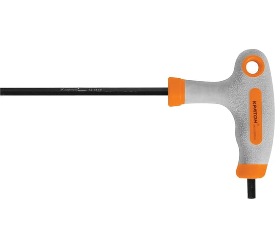 Изображение товара Шестигранный Т-образный ключ 3 мм Кратон INDUSTRIAL 2 19 03 001