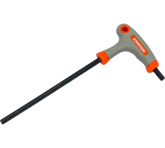 Изображение товара Шестигранный Т-образный ключ 6 мм Кратон INDUSTRIAL 2 19 03 004