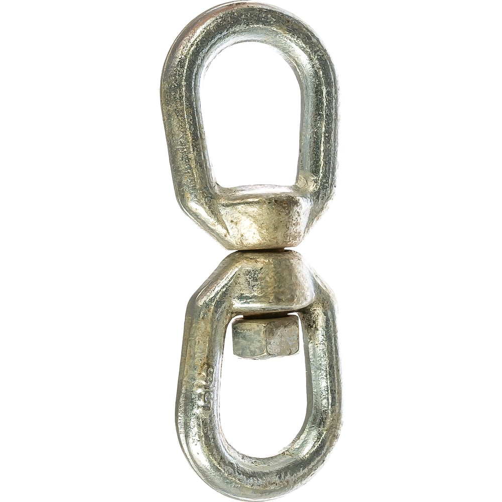 Изображение товара Вертлюг петля-петля оцинкованный 16 мм Tech-Krep 112756 для тросов и цепей