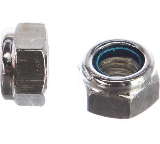 Изображение товара Самоконтрящаяся гайка Tech-Krep/Zitar DIN985 оцинкованная М12 4 шт - пакет 112252