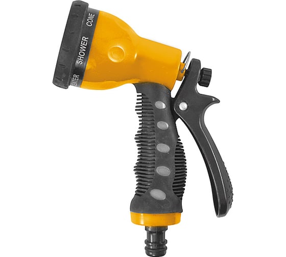 Изображение товара Пистолет для полива КУРС 7 режимов 76358