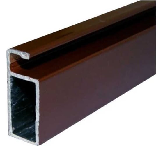 Изображение товара Профиль для москитной двери KOMFORT москитные системы рамный, 25x17, коричневый, 2,2м 1 шт ПРК02678