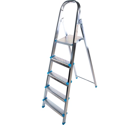 Изображение товара Стальная лестница-стремянка КУРС 5 ступеней 65327