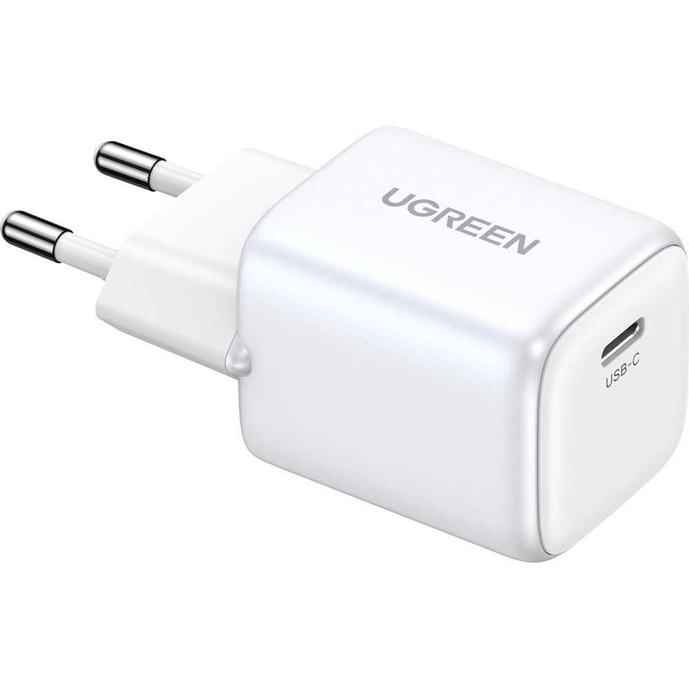 Изображение товара Ugreen 15326 Nexode Mini USB-C 30W PD GAN Быстрое зарядное устройство белое