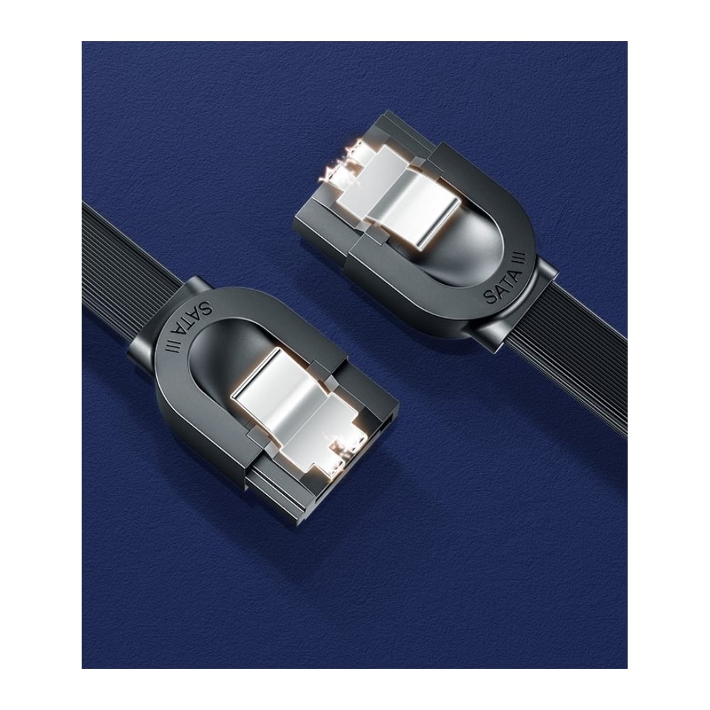 Изображение товара Кабель SATA 3 Ugreen us217 0,5 м черный для передачи данных