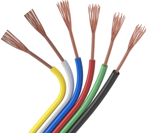 Изображение товара Шлейф питания Arlight ARL-18AWG-6Wire-CU 031703 50 м