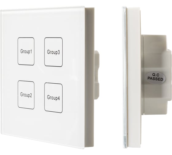 Изображение товара Сенсорная панель INTELLIGENT ARLIGHT DALI-901-11-4G-DIM-DT6-IN White IARL, IP20 Пластик, 3 го 1шт 037194