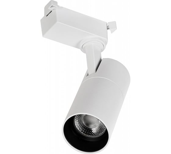 Изображение товара Трековый светодиодный светильник IEK Lighting дто 1301 10вт, 4000к, однофазный, 24 градусов, белый LT-DSO0-1301-10-40-K01
