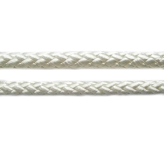 Изображение товара Плетеный шнур ПП 8 мм эргономичный, 16-прядный, белый, 10 м Tech-Krep 140346