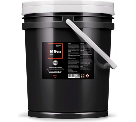 Изображение товара Универсальная термостойкая смазка EFELE MG-252 18 кг 0099064