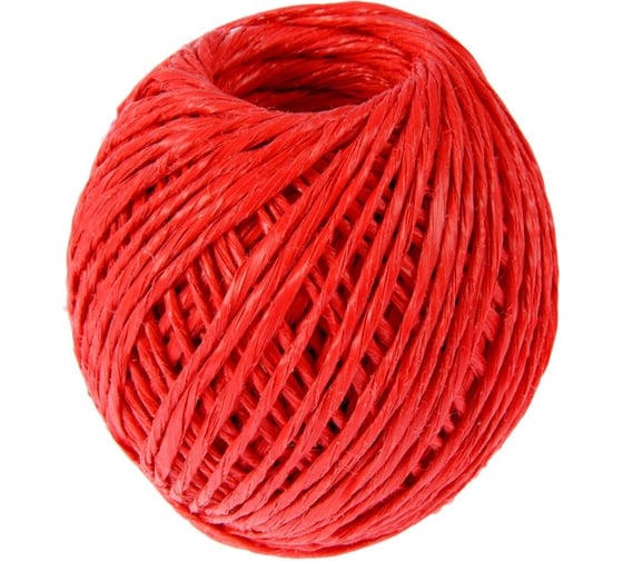 Изображение товара Шпагат Tech-KrepПП 1000 Текс, красный, 60 м 140338