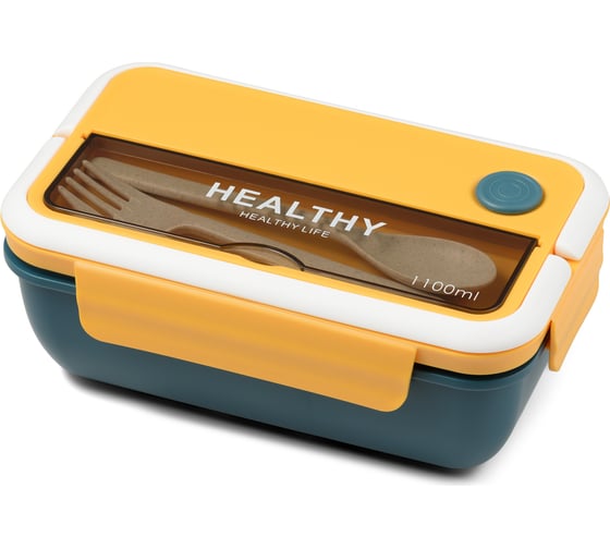 Изображение товара Контейнер для еды с приборами SHINY KITCHEN 50342