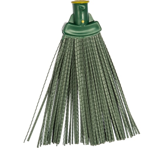 Изображение товара Пластиковая метла №2, веерная 240х340 мм посадочный диаметр 25 мм КУРС 68066