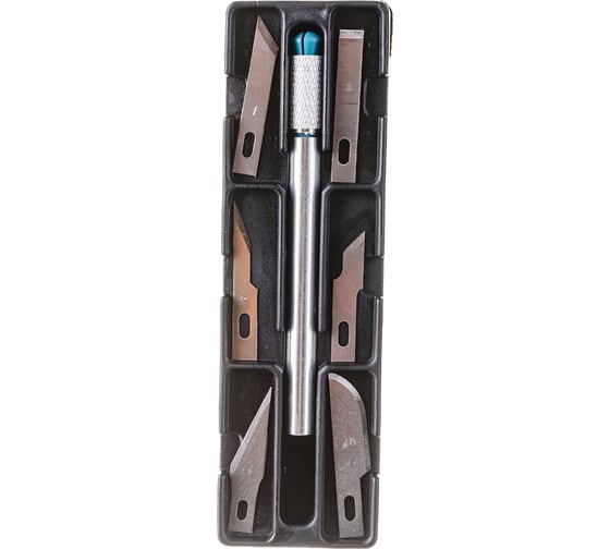 Изображение товара Макетный нож c 6 лезвиями КУРС 10482