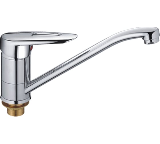 Изображение товара Смеситель для кухни Haiba с гайкой, хром HB4907