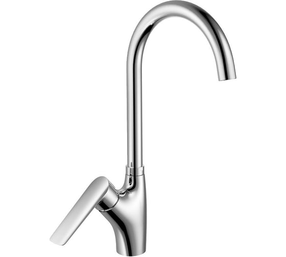 Изображение товара Смеситель для кухни Haiba с гайкой, хром HB70198 026-6745