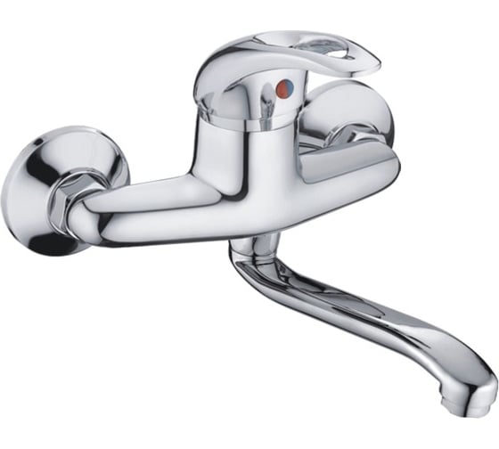 Изображение товара Смеситель для кухни Haiba настенный, хром HB4603