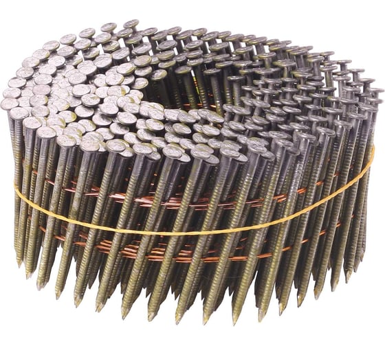 Изображение товара Барабанный гвоздь Пневмопарк 2,8х60 мм, ершённый 1000 шт МР-651902