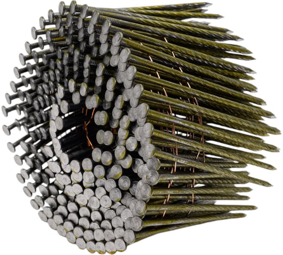 Изображение товара Барабанный гвоздь Пневмопарк 3,1х90 мм, винтовой (по 1000 шт.) МР-651964