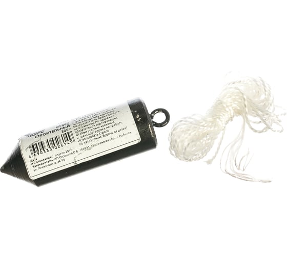 Изображение товара Строительный цилиндрический отвес 300 гр. КУРС 04493