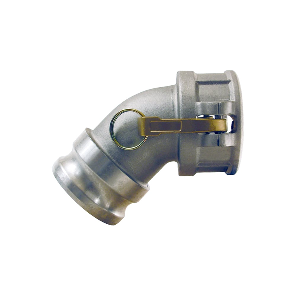 Алюминиевый камлок TITAN LOCK тип DА, переходник 45 розетка 3" х ниппель 3" TL300DAAL45