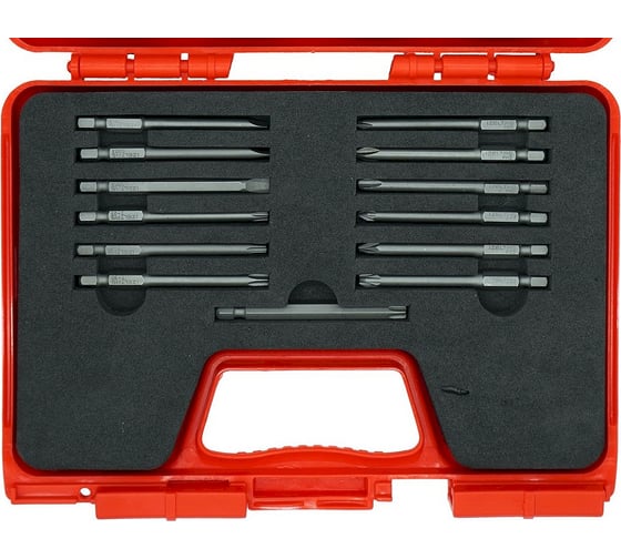 Изображение товара Набор удлинённых бит 75мм 13 предметов, IZELTAS 4850000713