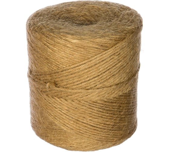 Изображение товара Джутовый 4-ниточный шпагат, 1200 текс, 200 м КУРС 68261
