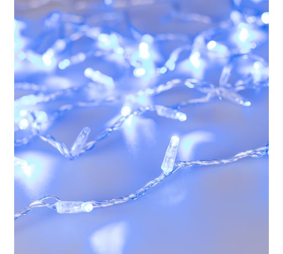 Изображение товара Светодиодная гирлянда Ardecoled ARD-STRING-CLASSIC-1000-CLEAR-100LED-PULSE Blue 031641